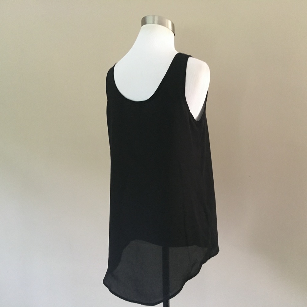 Black Pullover Small Asymmetrical Active Usa - image 1